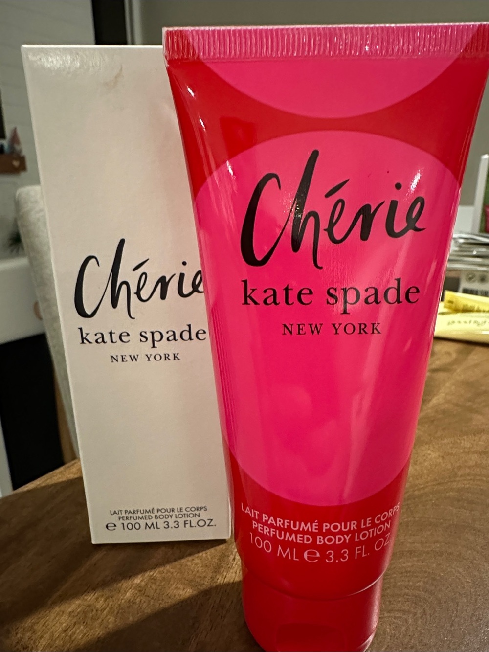 NIB Cherie Kate Spade Body Lotion 3.3 fl oz